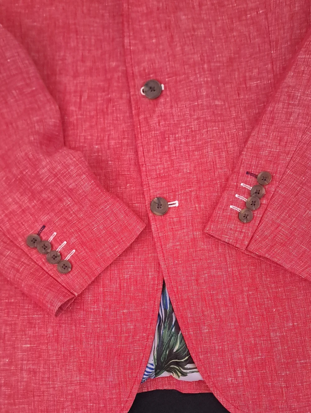 INC International Concepts red coat